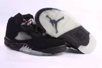 retro air jordan 5 hommes americaine mode bon marche stars sport blanc noir tgd